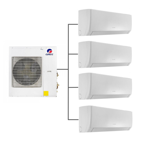 Готова мульти-спліт система Gree Free Match R32 GWHD36NK6LO + 4 внутрішні блоки