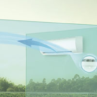 Кондиционеры с приточной вентиляцией