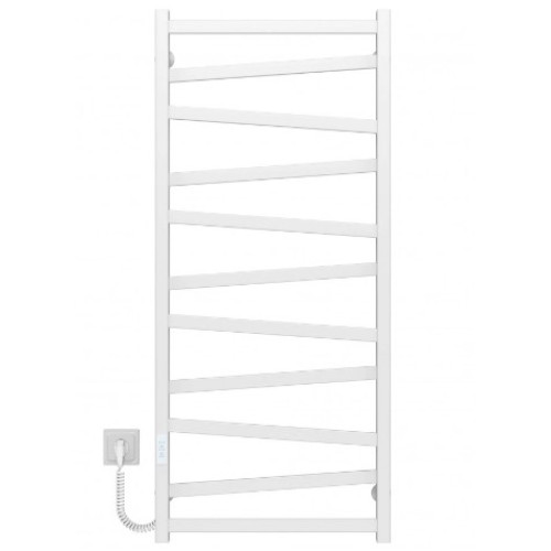 Електрична рушникосушарка Deffi Alpha П11 500x1200 Е ліве підключення білий