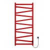 Електрична рушникосушарка Deffi Alpha П11 500x1200 Е праве підключення червоний Електрична рушникосушарка Deffi Alpha П11 500x1200 Е праве підключення червоний