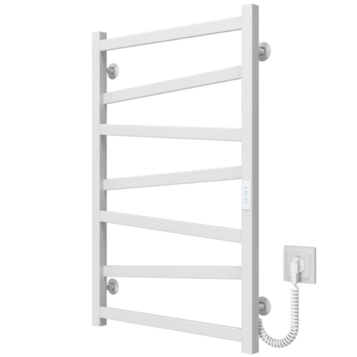 Електрична рушникосушарка Deffi Alpha П7 500x800 Е праве підключення білий