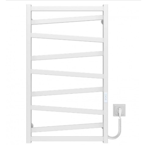 Електрична рушникосушарка Deffi Alpha П9 500x900 Е праве підключення білий