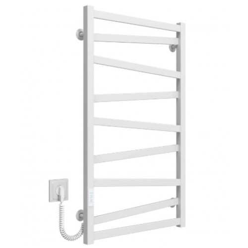 Електрична рушникосушарка Deffi Alpha П9 500x900 Е ліве підключення білий