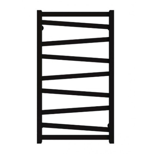 Водяна рушникосушарка Deffi Alpha П9 500x900 В нижнє підключення чорний