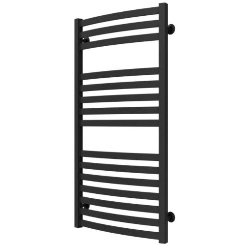 Водяна рушникосушарка Deffi Dexter П15 500x1000 В нижнє підключення чорний