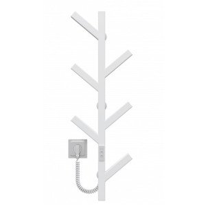 Електрична рушникосушарка Deffi Kir П6 800 Е універсальне підключення білий