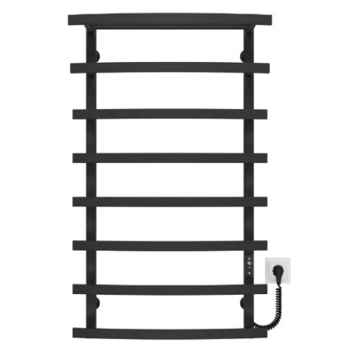 Електрична рушникосушарка Deffi Lotos П8 500x1000 Е праве підключення чорний