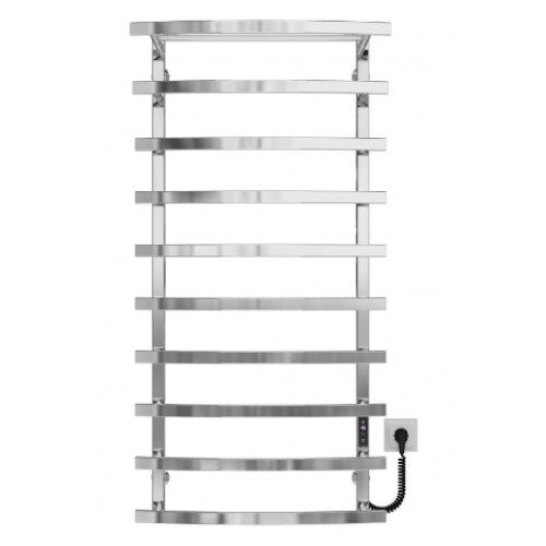 Электрический полотенцесушитель Deffi Lotos П10 500x1200 Э правое подключение