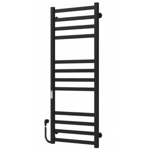 Електрична рушникосушарка Deffi Avast П12 450x1200 ЧФ ліве підключення чорний