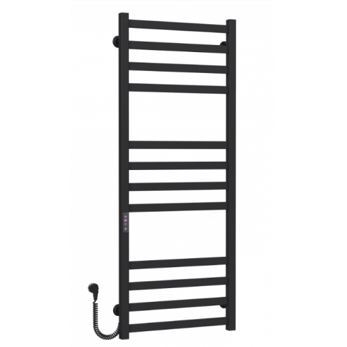 Електрична рушникосушарка Deffi Avast П12 450x1200 ЧФ ліве підключення чорний