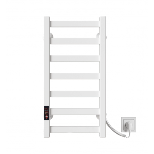 Електрична рушникосушарка Deffi Avast П7 500x600 ЧФ праве підключення білий