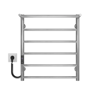 Электрический полотенцесушитель Deffi Терма П6 500x600 Е левое подключение