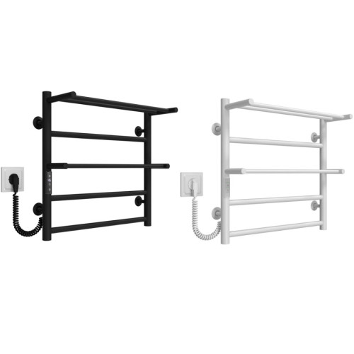 Електрична рушникосушарка Deffi Терма Плюс П6 500x500 Е ліве підключення