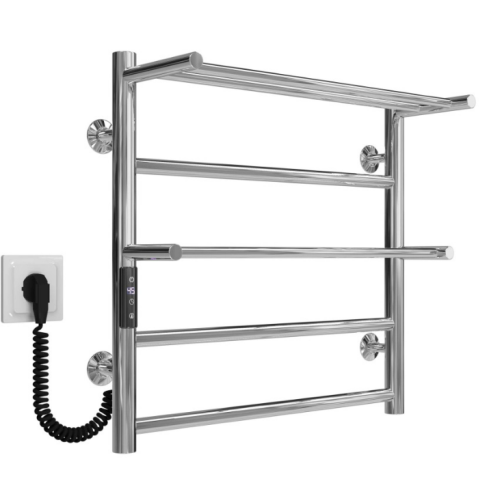 Електрична рушникосушарка Deffi Терма Плюс П6 500x500 Е ліве підключення