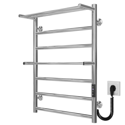 Електрична рушникосушарка Deffi Терма Плюс П8 500x700 Е праве підключення