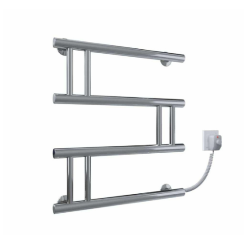 Електрична рушникосушарка Deffi Змійка Люкс 500x500 Е праве підключення