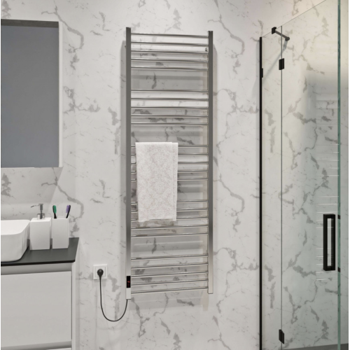 Електрична рушникосушарка Deffi Lima П25 500х1600  Е ліве підключення