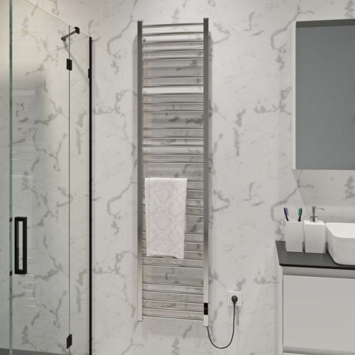 Електрична рушникосушарка Deffi Lima П30 400х1800  Е праве підключення