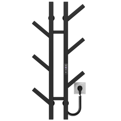 Рушникосушарка електрична Sakura П6 100х1000 E Deffi  (чорний,  праве підключення)