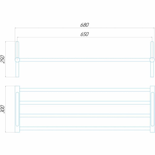 Сушарка для взуття Deffi 250х650