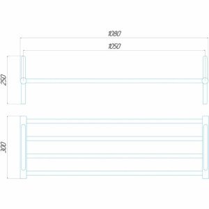 Сушарка для взуття Deffi 250х1050