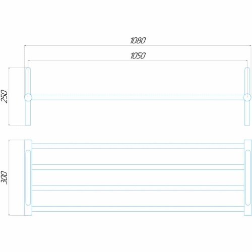 Сушарка для взуття Deffi 250х1050