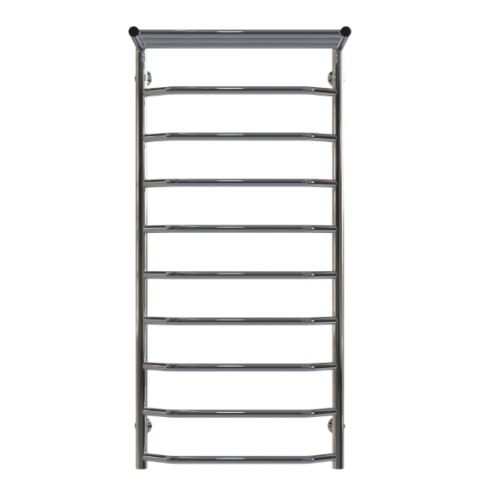 Електрична рушникосушарка Deffi Трапеція з полицею П10 500x1100 Е праве підключення