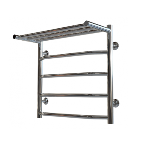 Водяна рушникосушарка Deffi Трапеція з полицею П5 500x500 В нижнє підключення