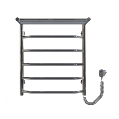 Електрична рушникосушарка Deffi Трапеція з полицею П6 500x600 Е праве підключення