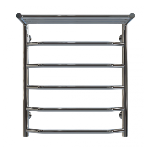 Водяна рушникосушарка Deffi Трапеція з полицею П6 500x600 В нижнє підключення