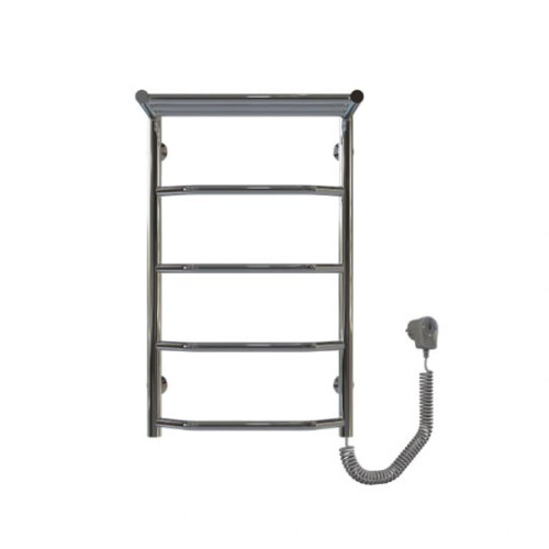 Електрична рушникосушарка Deffi Трапеція з полицею П5 400x700 Е праве підключення