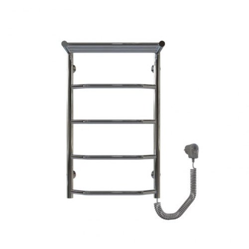 Електрична рушникосушарка Deffi Трапеція з полицею П5 400x700 Е праве підключення