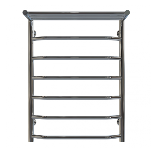 Водяна рушникосушарка Deffi Трапеція з полицею П7 500x700 В нижнє підключення