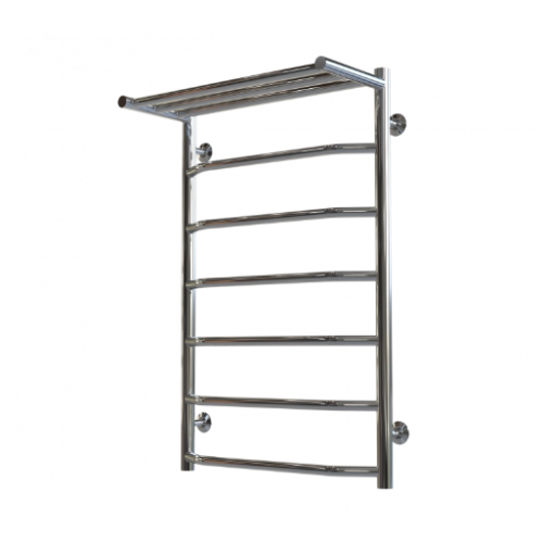 Електрична рушникосушарка Deffi Трапеція з полицею П7 500x800 Е праве підключення