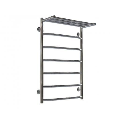 Водяна рушникосушарка Deffi Трапеція з полицею П7 500x800 В нижнє підключення