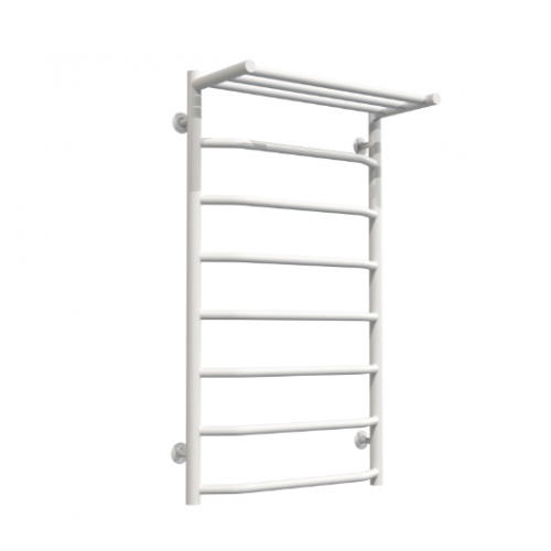 Електрична рушникосушарка Deffi Трапеція з полицею П8 500x900 Е праве підключення