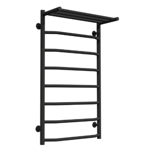 Електрична рушникосушарка Deffi Трапеція з полицею П8 500x900 Е праве підключення