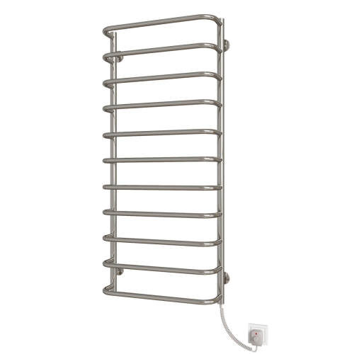 Електрична рушникосушарка Deffi Стандарт П10 500x1200 Е праве підключення