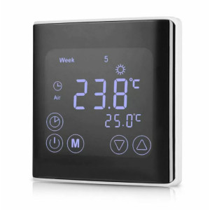 Терморегулятор EcoTerm BSN WI-FI Black програматор