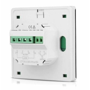 Терморегулятор EcoTerm BSN WI-FI Black програматор