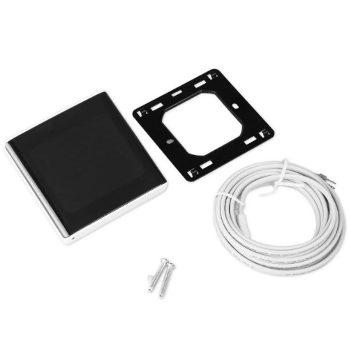 Терморегулятор EcoTerm BSN WI-FI Black програматор Терморегулятор EcoTerm BSN WI-FI Black програматор