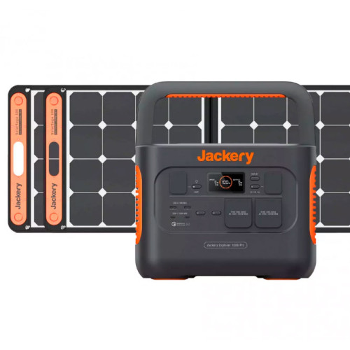 Сонячний генератор Jackery 1000 Pro (Explorer 1000 Pro + 2*Solarsaga 100W)