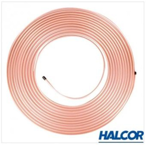 Труба медная HALCOR 1/2" (12,70 / 0,81мм), бухта 45 м