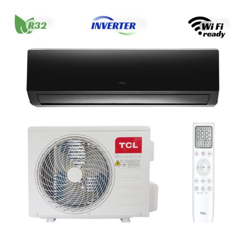 Кондиціонер TCL серія Elite TAC-12CHSD/XA82I Black Inverter R32 Wi-Fi Ready