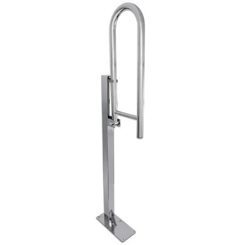 Поручень Laris напольний відкидний з тримачем (перемичкою)