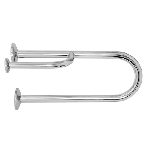 Поручень Laris настінний з упором (лівий) Поручень Laris настінний з упором (лівий)