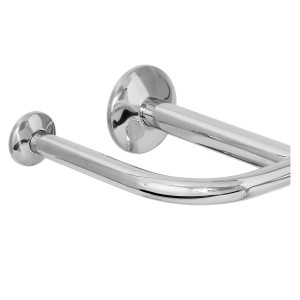 Поручень Laris настінний з упором (лівий)