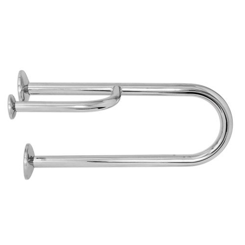 Поручень Laris настінний з упором (лівий) Поручень Laris настінний з упором (лівий)