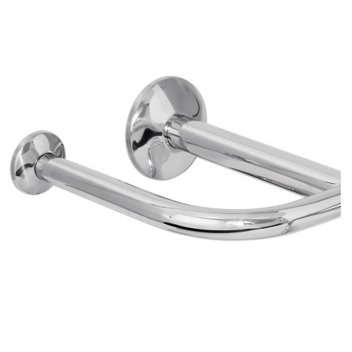 Поручень Laris настінний з упором (лівий) Поручень Laris настінний з упором (лівий)