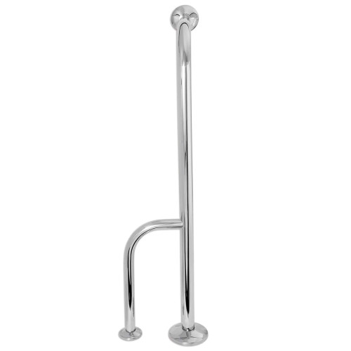 Поручень Laris напольний з упором (лівий) Поручень Laris напольний з упором (лівий)